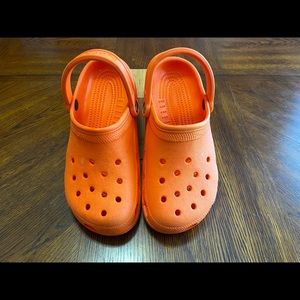 Ladies Crocs Clog - Cantelope. Size - M6-W8
